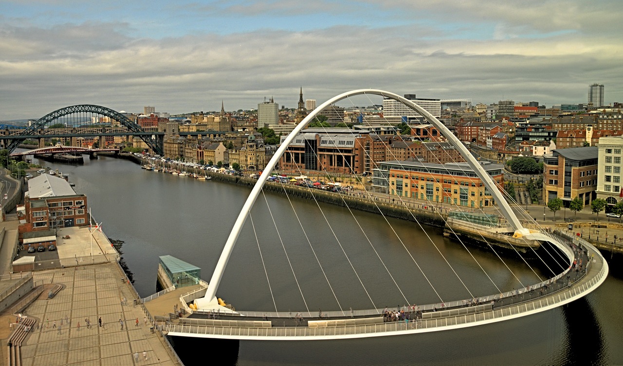Newcastle cityscape highlighting corporate event venues, conference spaces and meeting venues in Newcastle.